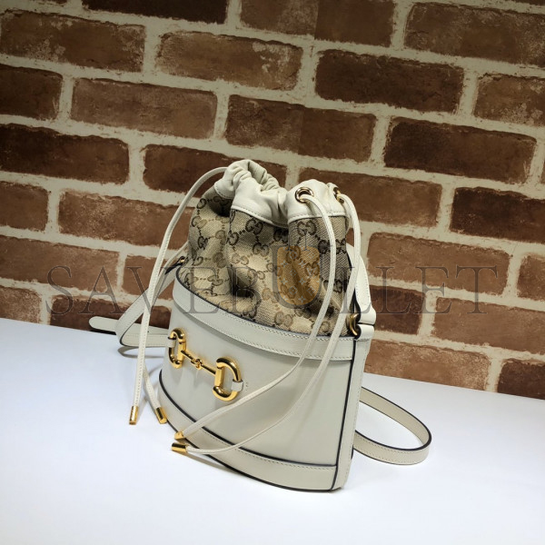 G*u*i 1955 horsebit bucket bag 602118  (25*22*12cm)